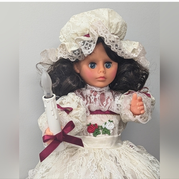 RALPH LAUREN CHRISTMAS STYLE Animated Victorian Caroler Vintage - Picture 14 of 17